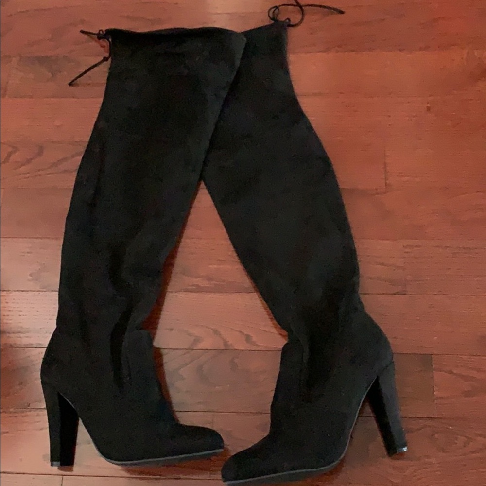 Over the Knee Steve Madden Suede Boot